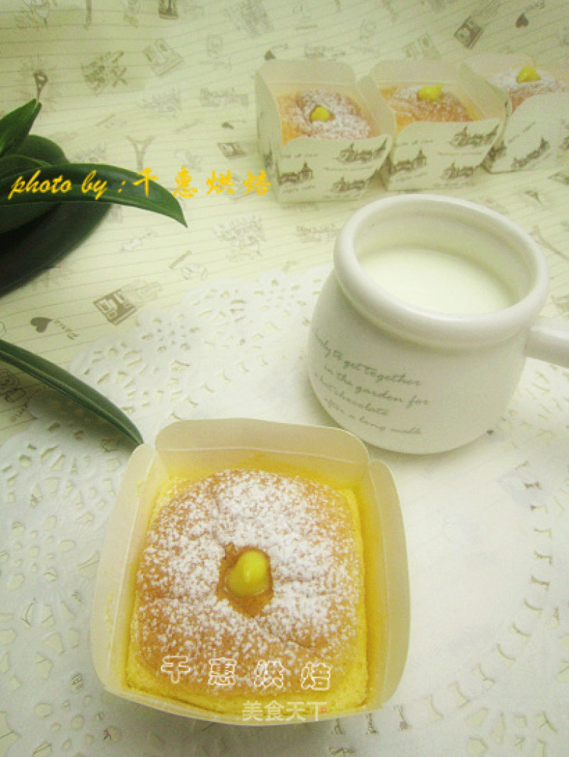 #aca烤明星大赛#hokkaido Chiffon——have You Ever Eaten Such A Soft Cake? recipe