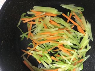 Stir-fried Sansi recipe