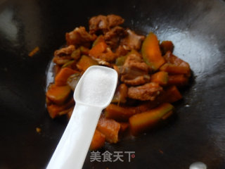 Pumpkin Braised Pork Ribs recipe
