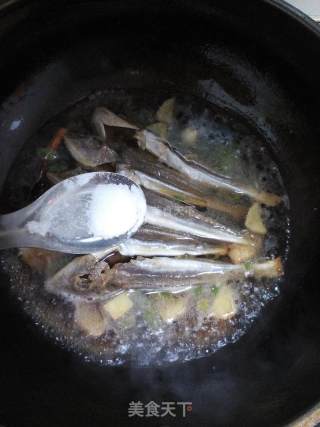 Braised Red Head Dried Fish recipe