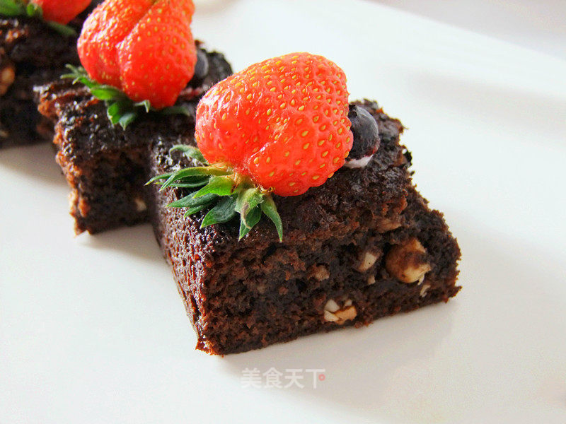 #aca烤明星大赛#romantic Brownie recipe