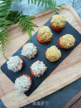 Two-color Pearl Meatballs recipe