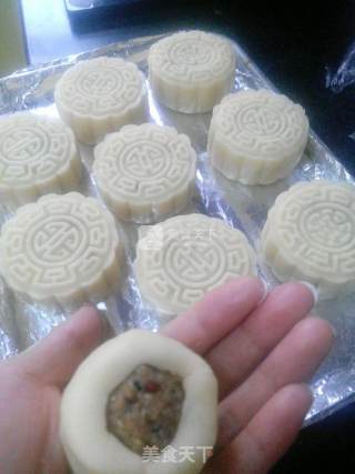 Old-fashioned Five-core Moon Cake recipe