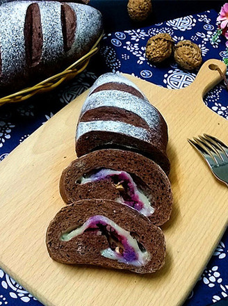Purple Sweet Potato Cocoa Mochi Soft European recipe