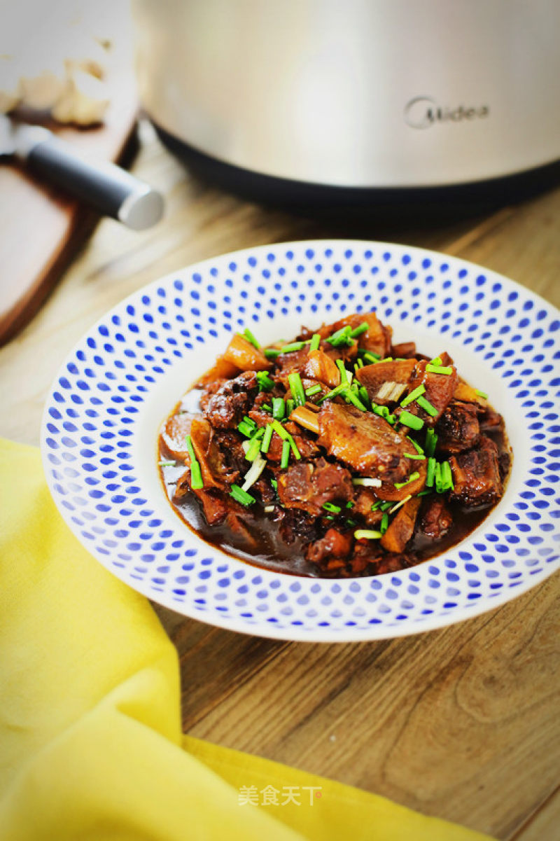 Braised Teal with Ginger Xo Sauce