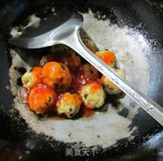 Tofu Balls with Thai Sweet and Spicy Sauce recipe