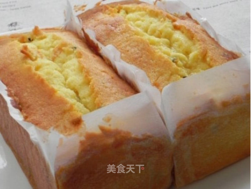 Passion Fruit Pound Cake recipe