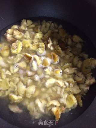 Purple Sweet Potato and Chestnut Glutinous Rice Balls (with Chestnut Ficus Filling) recipe