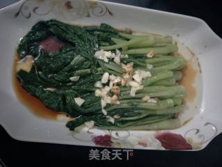 Cantonese Choy Sum in Oil recipe