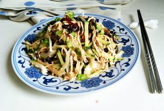Stir-fried Chicken with Cucumber in Red Oil recipe