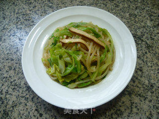 Stir-fried Bee Hoon with Beef Cabbage recipe