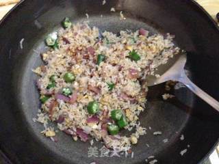【bacon and Gumbo Fried Rice】----variety Leftover Rice recipe