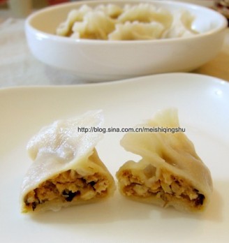 Spanish Mackerel Tofu Dumplings recipe