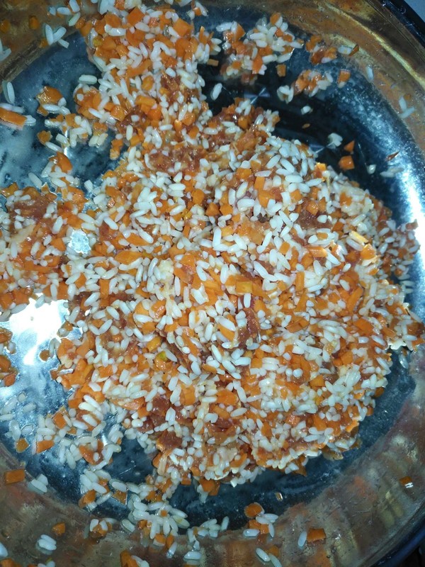 Pork Carrot Sticky Rice Balls recipe