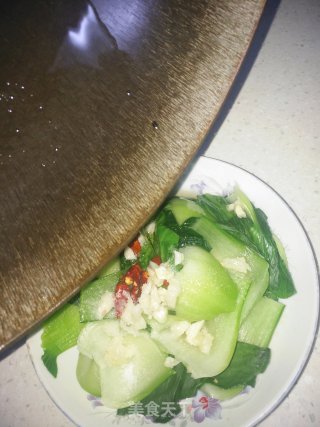 Oyster Sauce Garlic Shanghai Green recipe