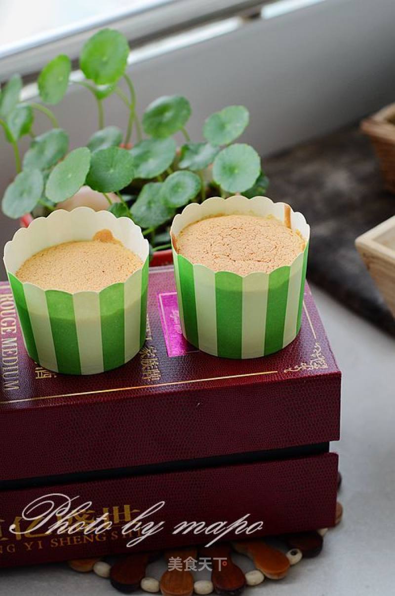 Green Paper Cup Chiffon Cake recipe