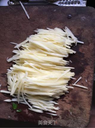 Pan-fried Potato Shreds recipe