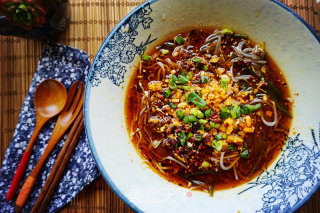 Home-style Hot and Sour Noodles recipe