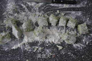 Homemade Spinach Olive Gnocci (bread Version) recipe