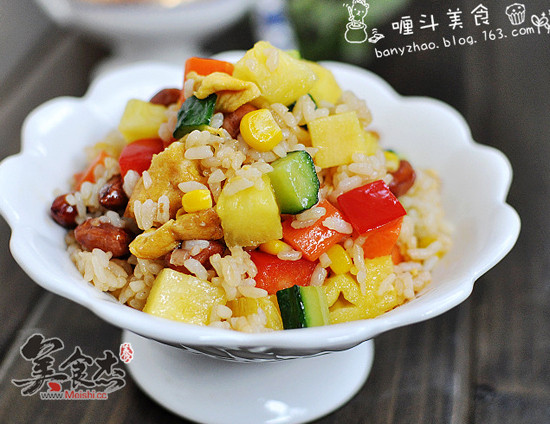 Rural Pineapple Fried Rice recipe