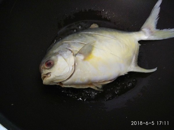 Braised Pomfret recipe