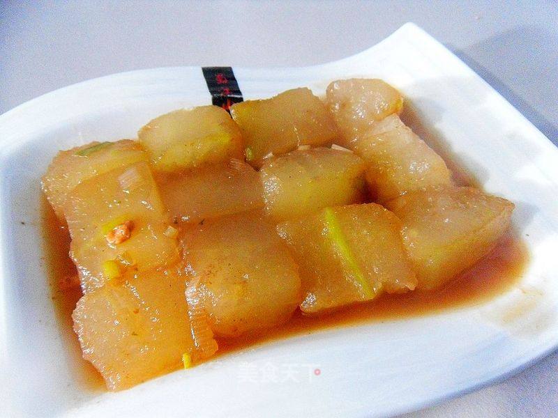 Roasted Winter Melon Chunks recipe