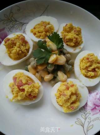 [trial Report of Chobe Series Products] Teriyaki Salad Egg Cup recipe