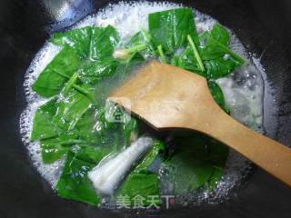 Spinach and Shrimp Soup recipe