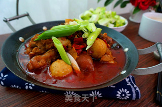 Spicy Pig's Feet Hot Pot - Meet Together in Winter recipe