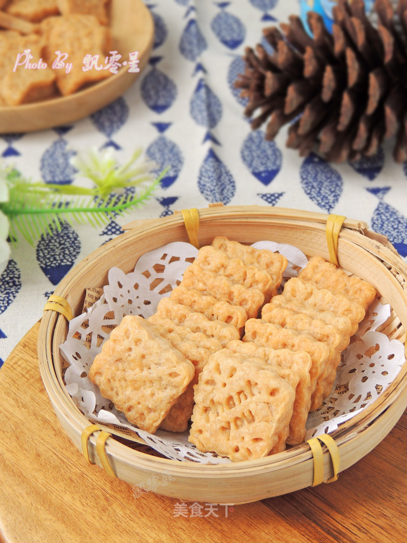 Condensed Milk Rice Noodle Biscuits recipe