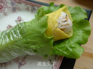 【flower Pattern Sushi】----mexican Roll Sushi recipe