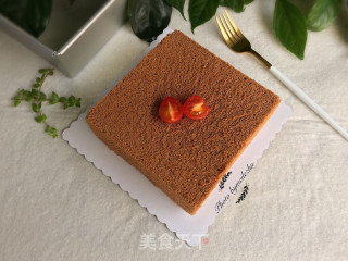 #the 4th Baking Contest and is Love to Eat Festival #8-inch Square Cocoa Chiffon Cake recipe