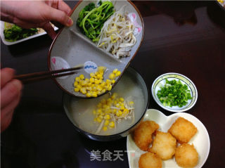 [old Taoqi Kitchen] Japanese Cuisine Big Bone Soup Soaked Rice Cake (or Fried Rice Ball) recipe