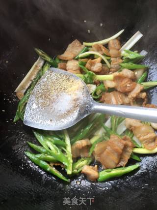 #信之美# Stir-fried Pork with Hot Peppers recipe