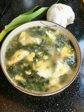 Seaweed and Egg Soup recipe