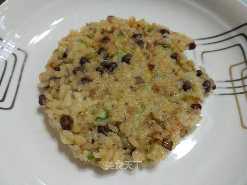 Pan-fried Red Bean Rice Crackers recipe