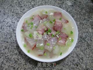 Braised Winter Melon with Bacon recipe