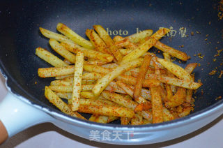 Homemade French Fries, Just Use The Most Common Wok recipe