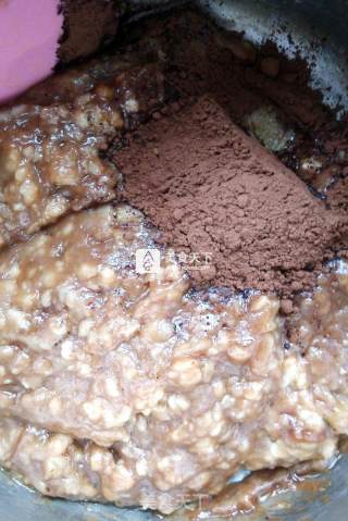 #aca三session Baking Star Competition# Hamster Cocoa Oatmeal Biscuits recipe