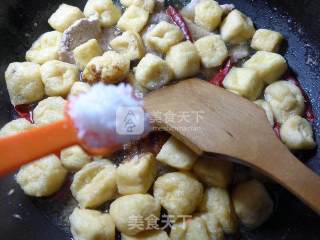 Braised Pork Ribs with Tofu in Small Oil recipe