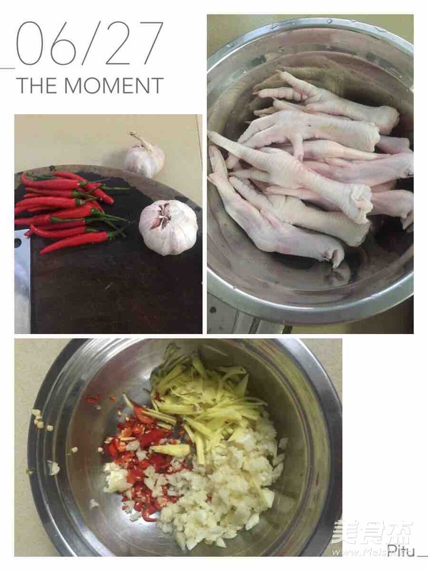 Cold Chicken Feet recipe