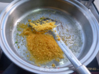 Salted Egg Yolk Diced Pumpkin recipe