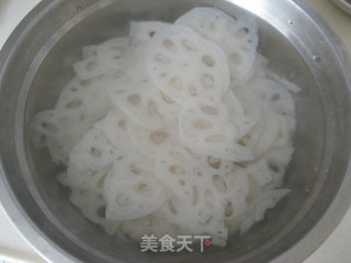 Cold Sweet and Sour Lotus Root Slices recipe