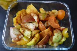 #aca烤明星大赛# Baked Fruit Mixed Ice Cream recipe