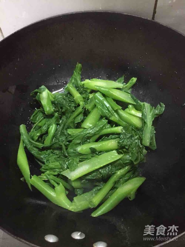 Vegetarian Stir-fried Mustard Heart recipe