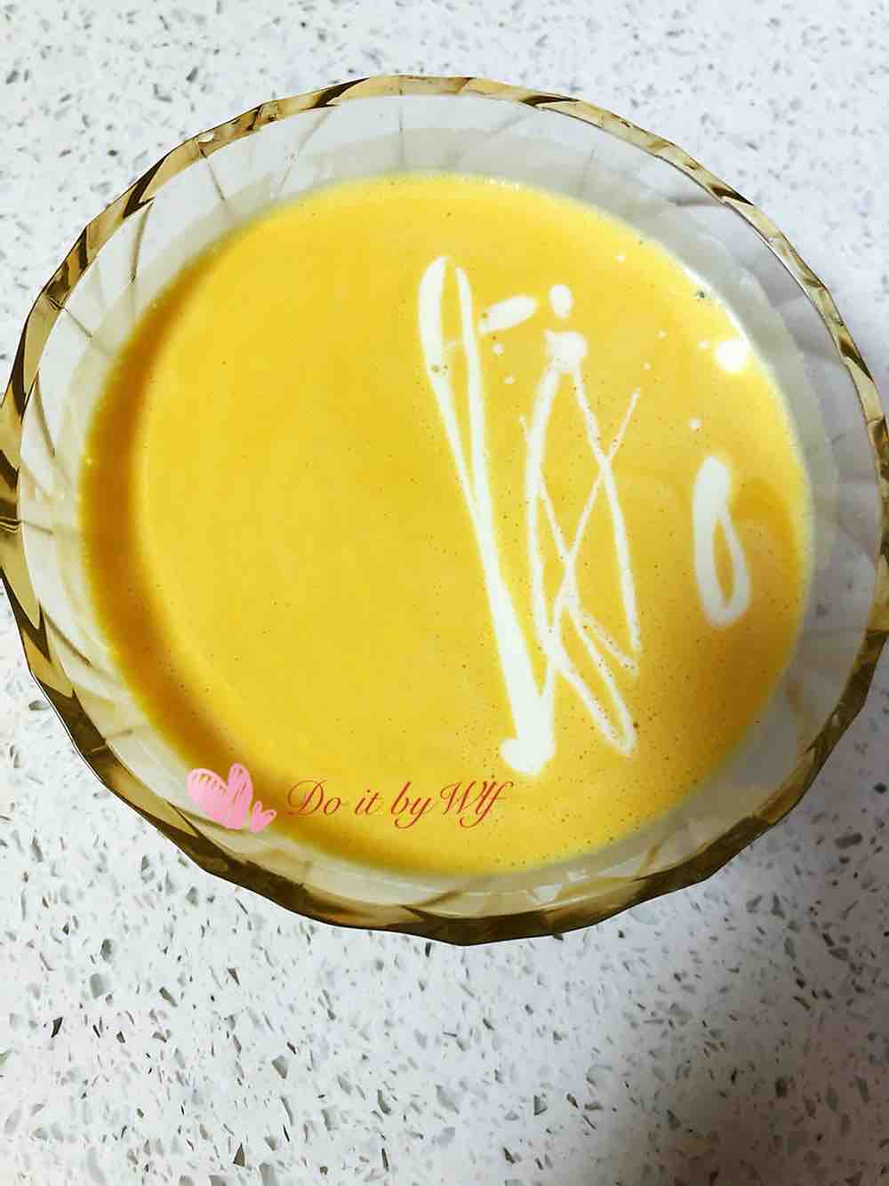 Pumpkin Cream Soup (sweet) recipe