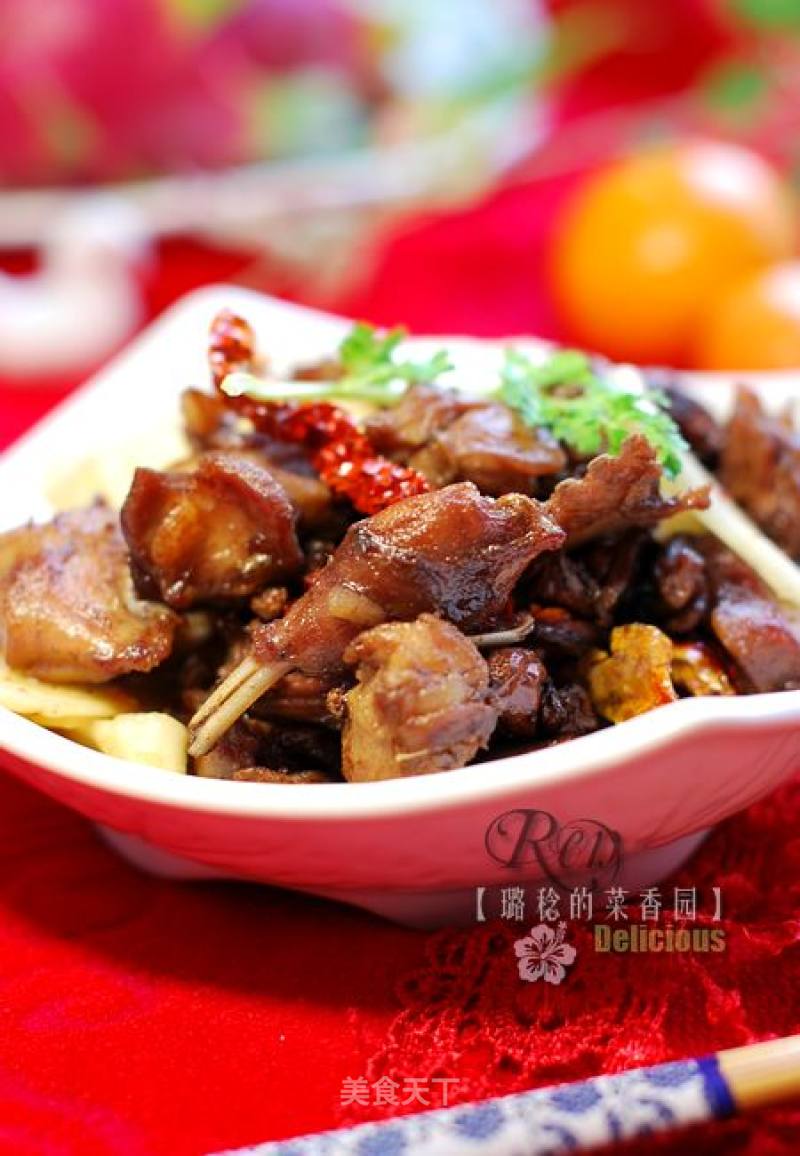 New Year Food Sharing (2) Sichuan Classic Delicacy that Can’t be Fattened-[spicy Dry Stir-fried Rabbit Ding]