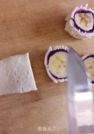 Purple Sweet Potato Toast Dim Sum recipe