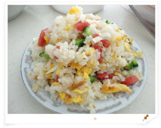 [creative New Dishes]-taiwanese Sausage and Egg Fried Rice recipe