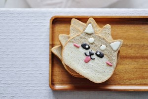 Shiba Inu Toast【cat Head Toast】 recipe